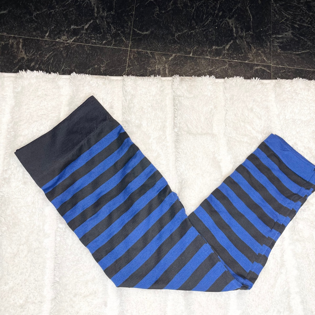 Stripe attack leggings