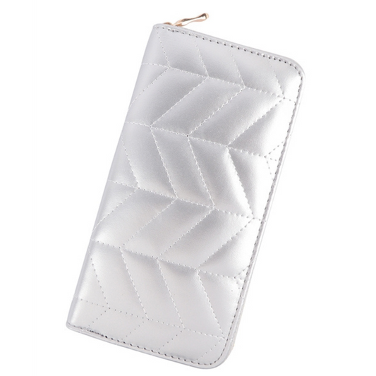 Leather Silver Wallet