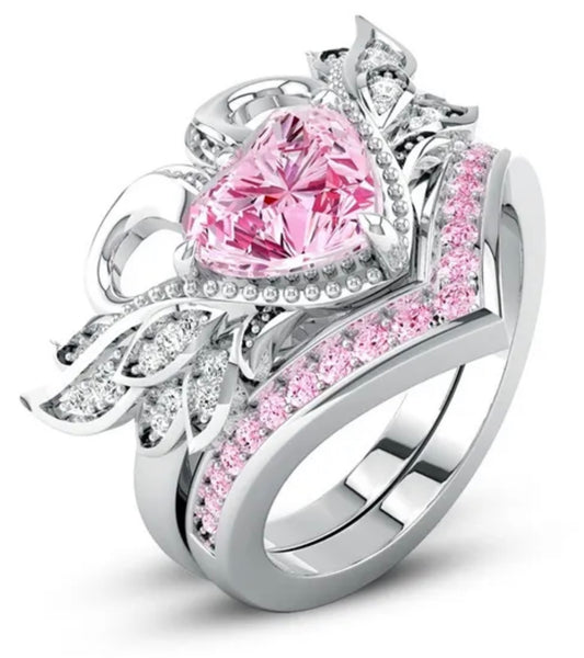 Pink love ring
